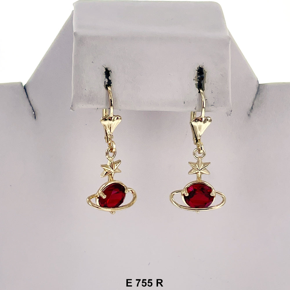 Duck Paw Earrings E 755 R