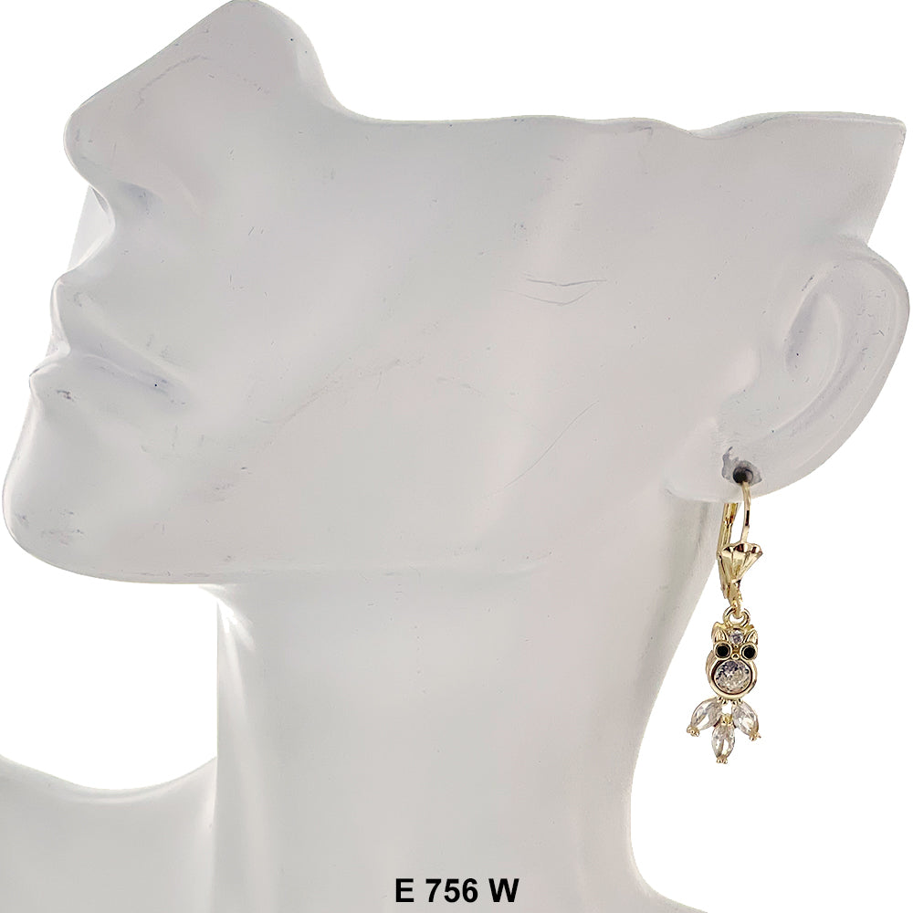 Duck Paw Earrings E 756 W