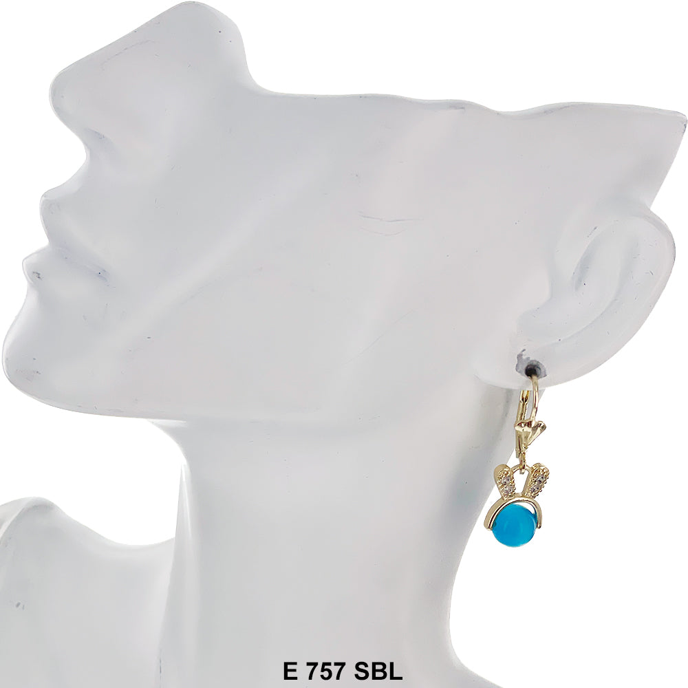 Duck Paw Earrings E 757 SBL