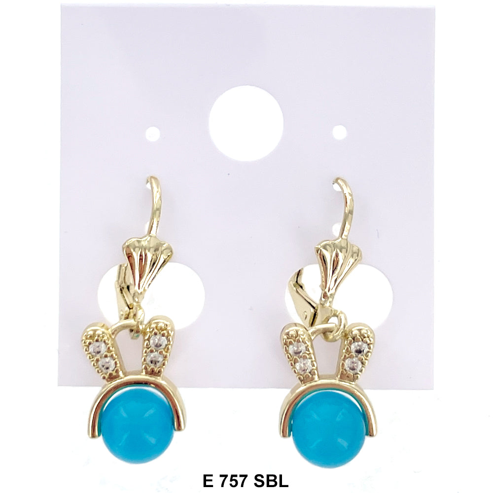 Duck Paw Earrings E 757 SBL