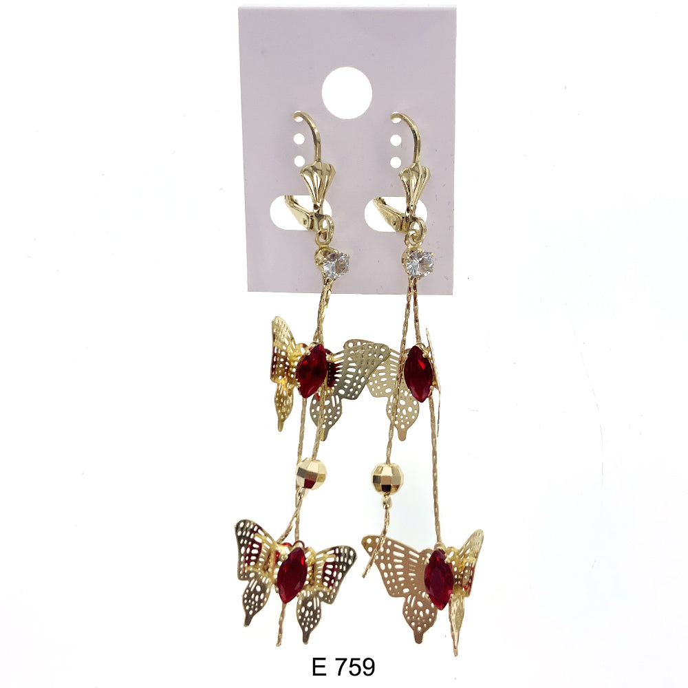 Duck Paw Earrings E 759