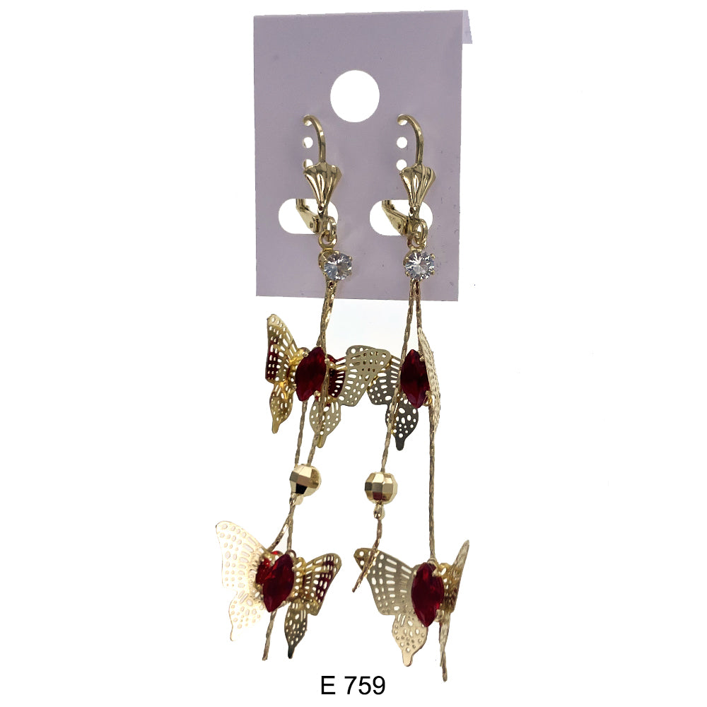 Duck Paw Earrings E 759