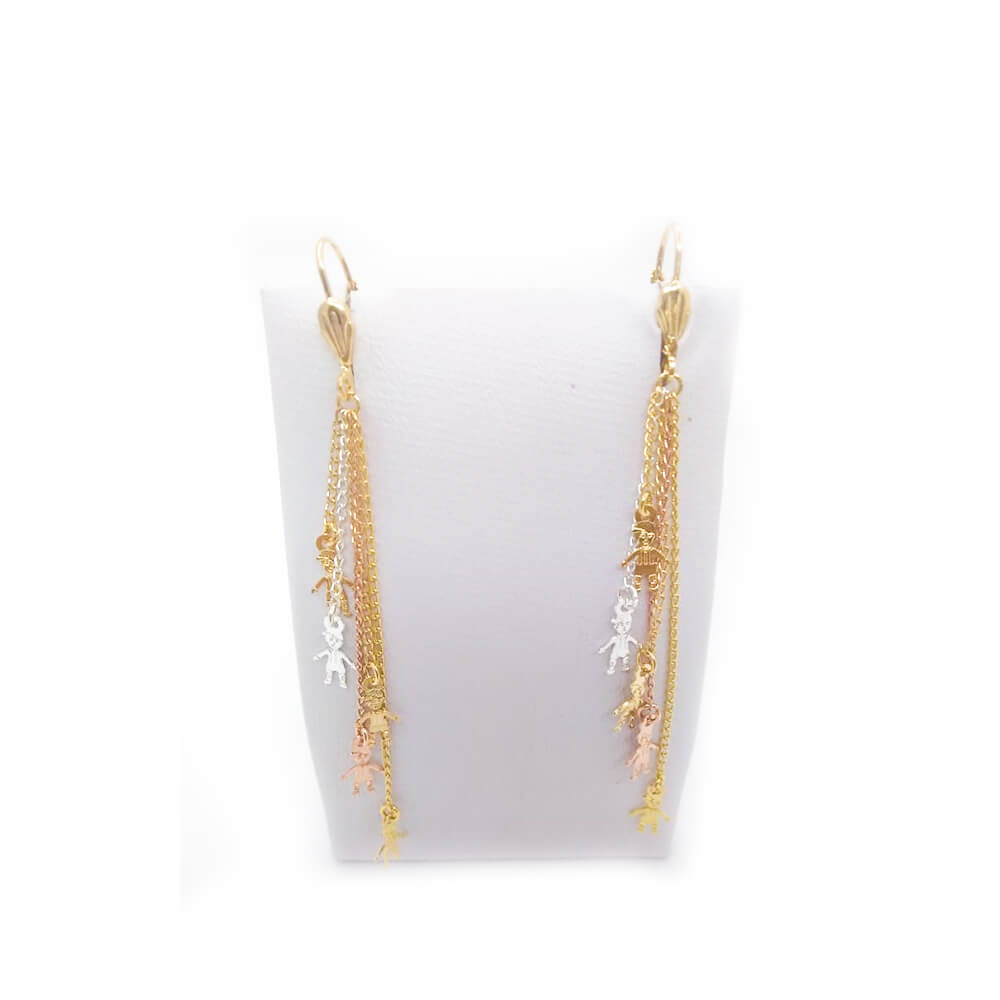 Gold Plated Earrings E7909