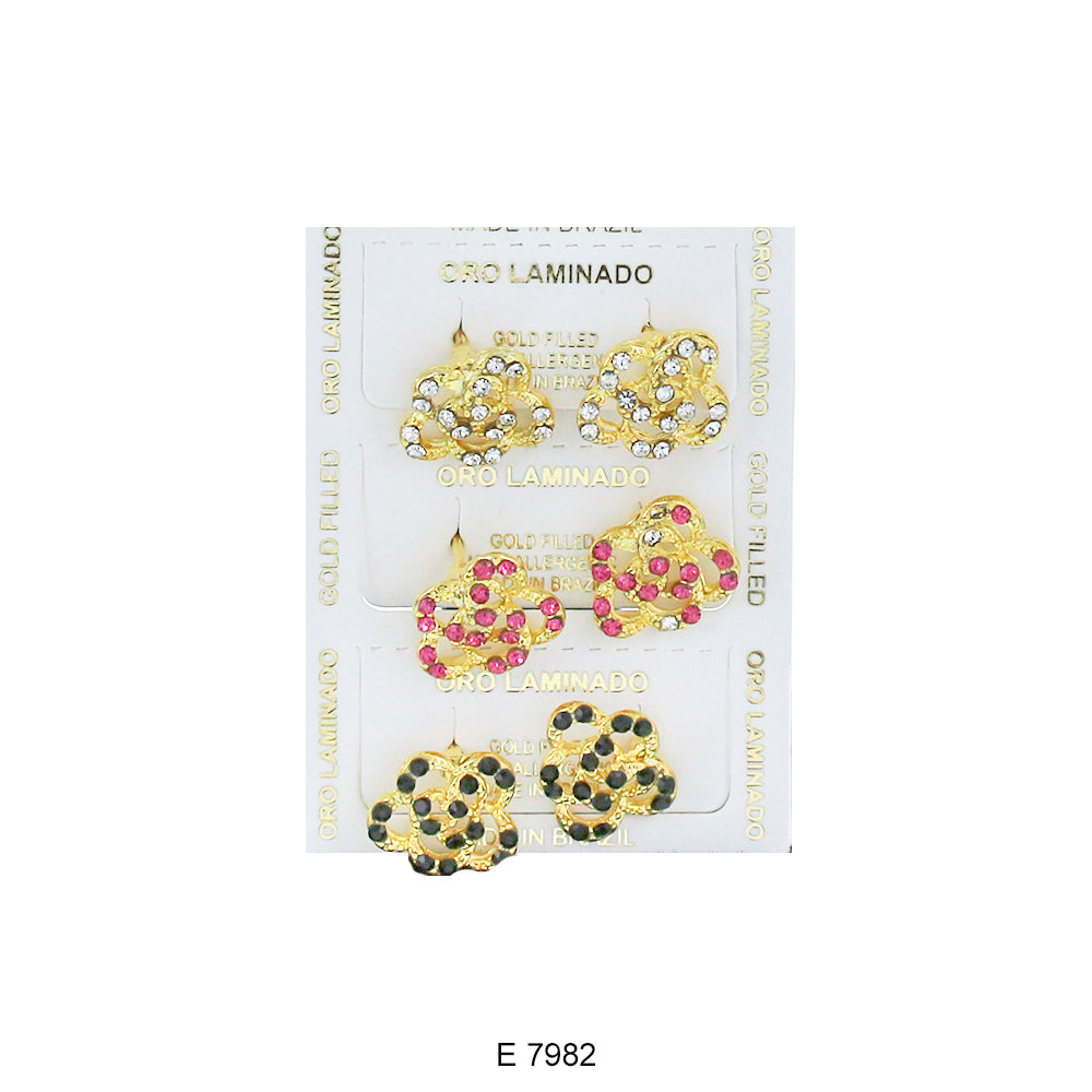 Screwback Earrings E 7982