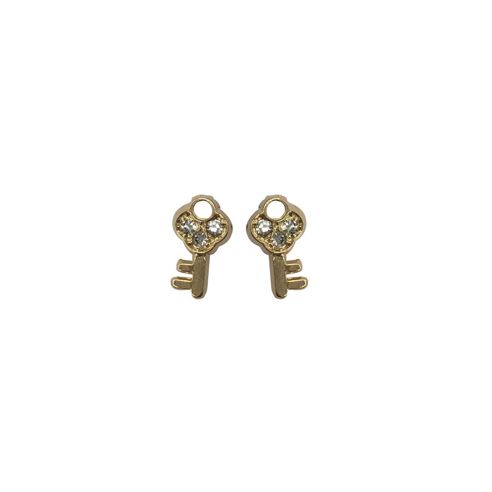 Key Stud Earrings E 7987