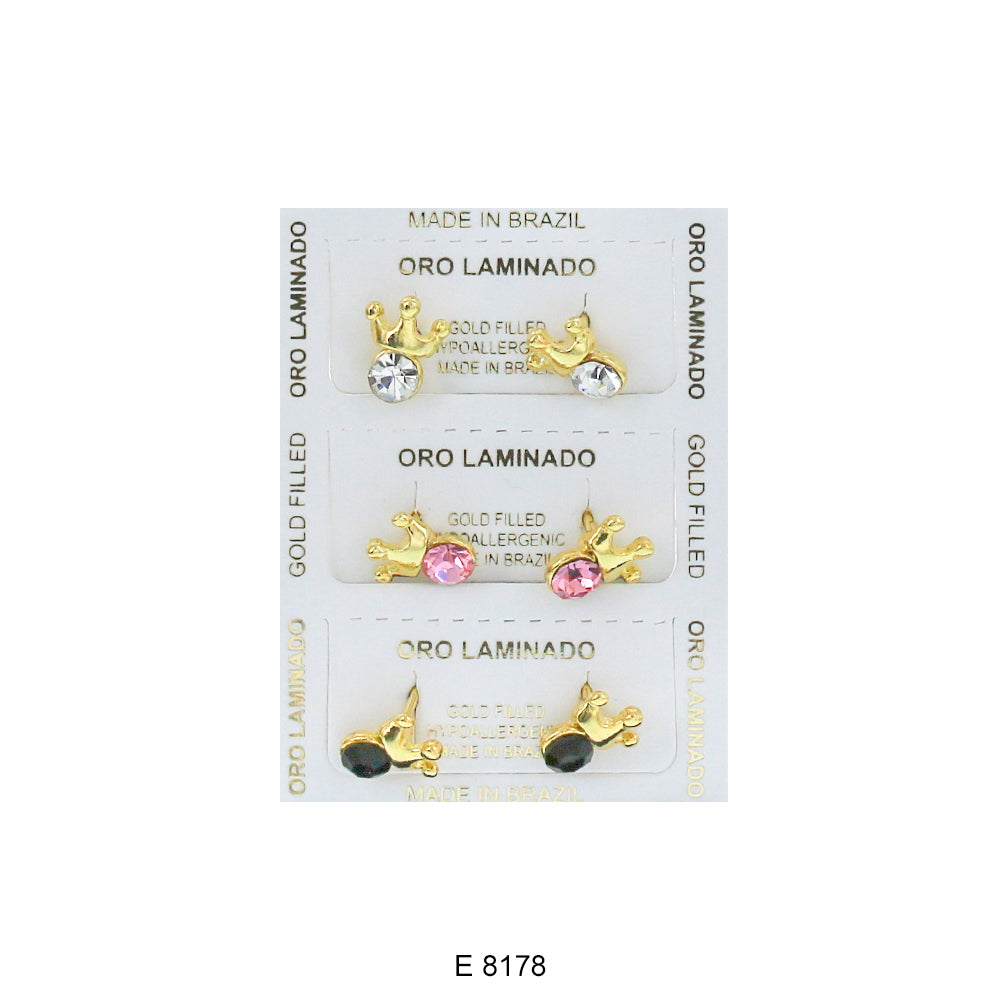 Screwback Earrings E 8178