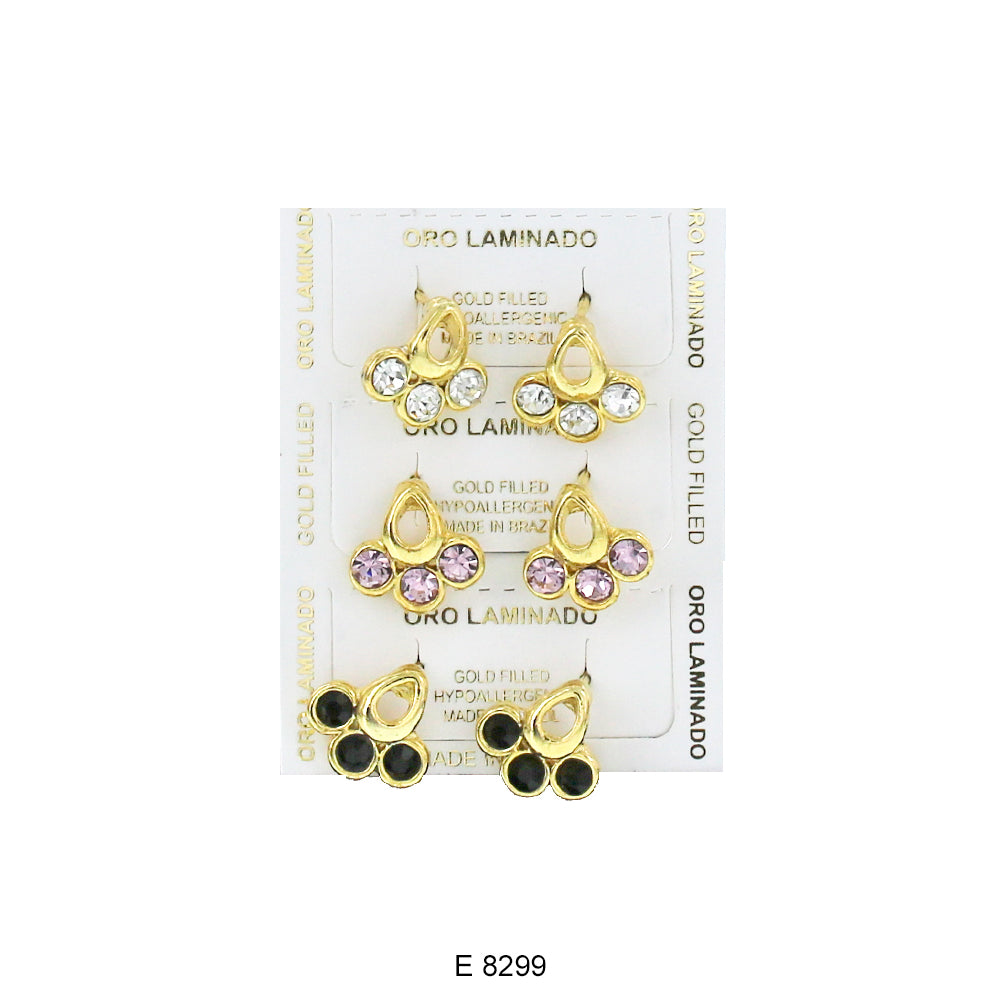 Screwback Earrings E 8299