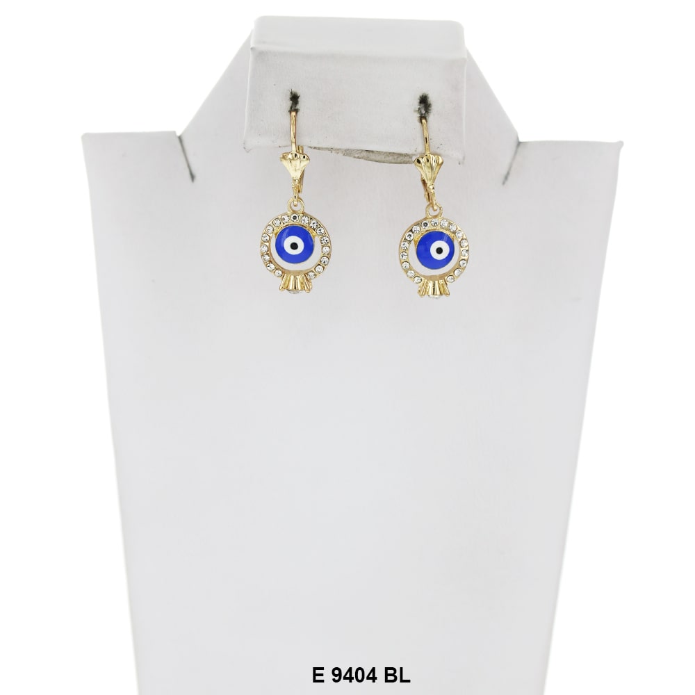 Evil Eye Earrings E 9404 BL