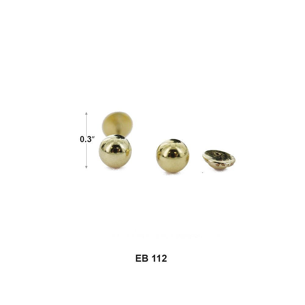 5 MM Stud Earrings EB 112