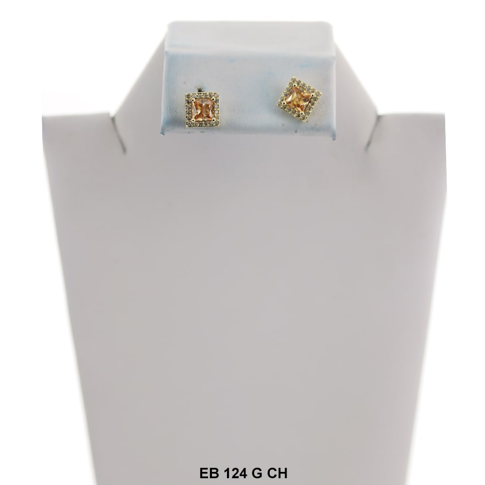 Aretes de 5 MM CZ EB 124 (G) CH