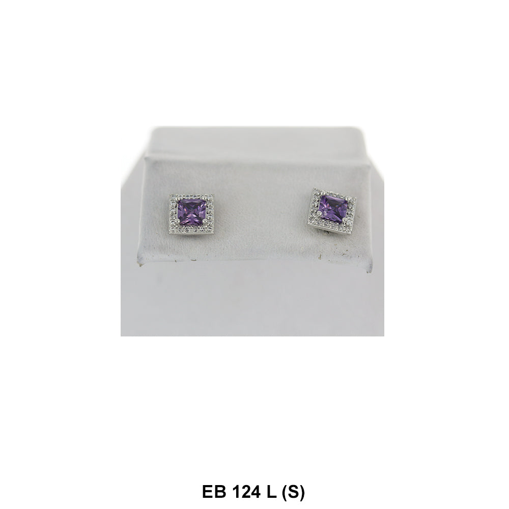 5 MM CZ Stud Earrings EB 124 (S) L