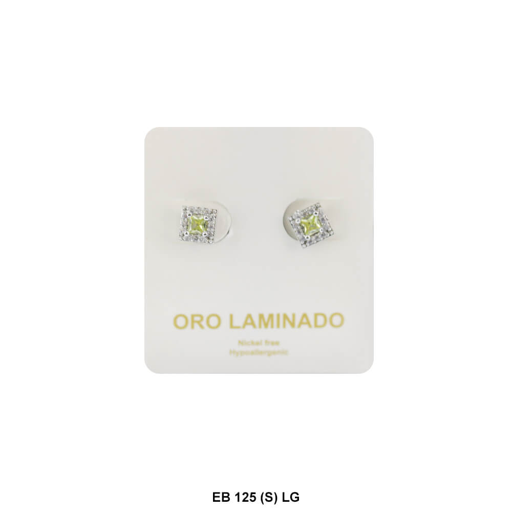 3 MM CZ Stud Earrings EB 125 (S) LG