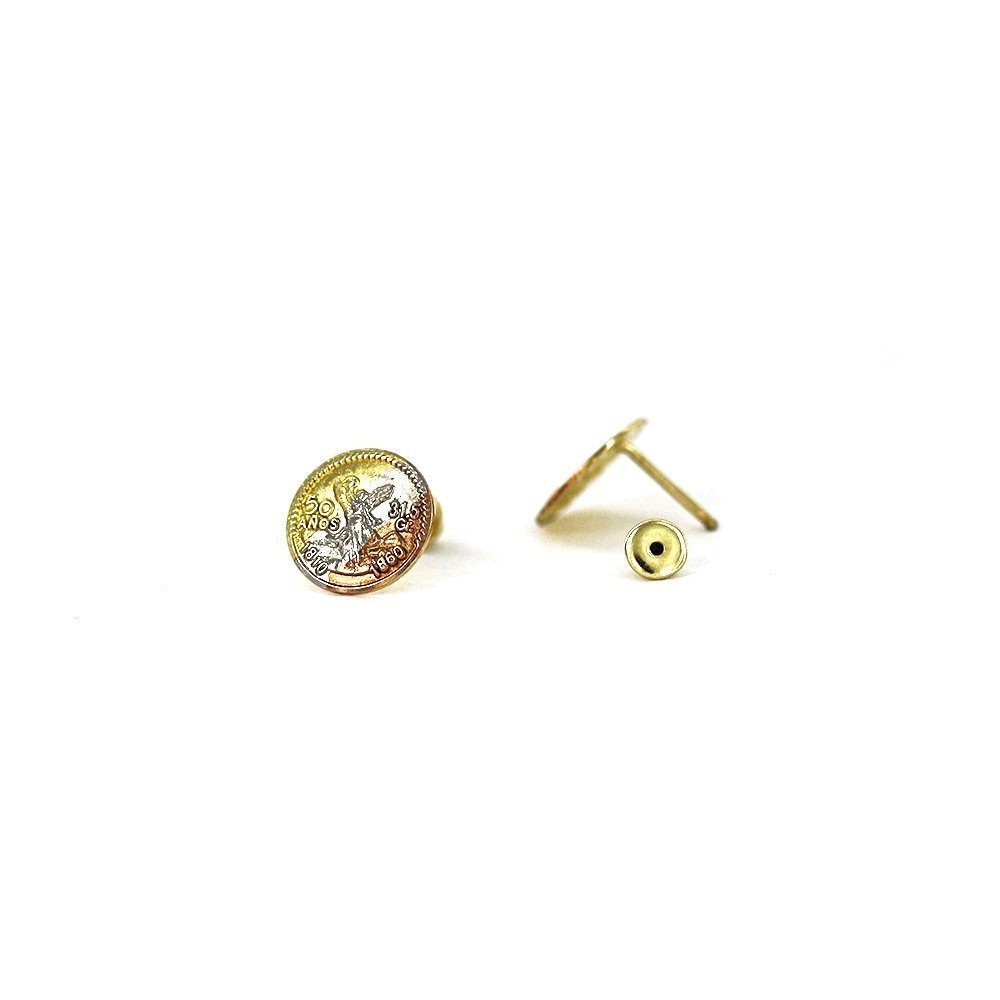 10 MM Centinario Screwback Earrings EB 18