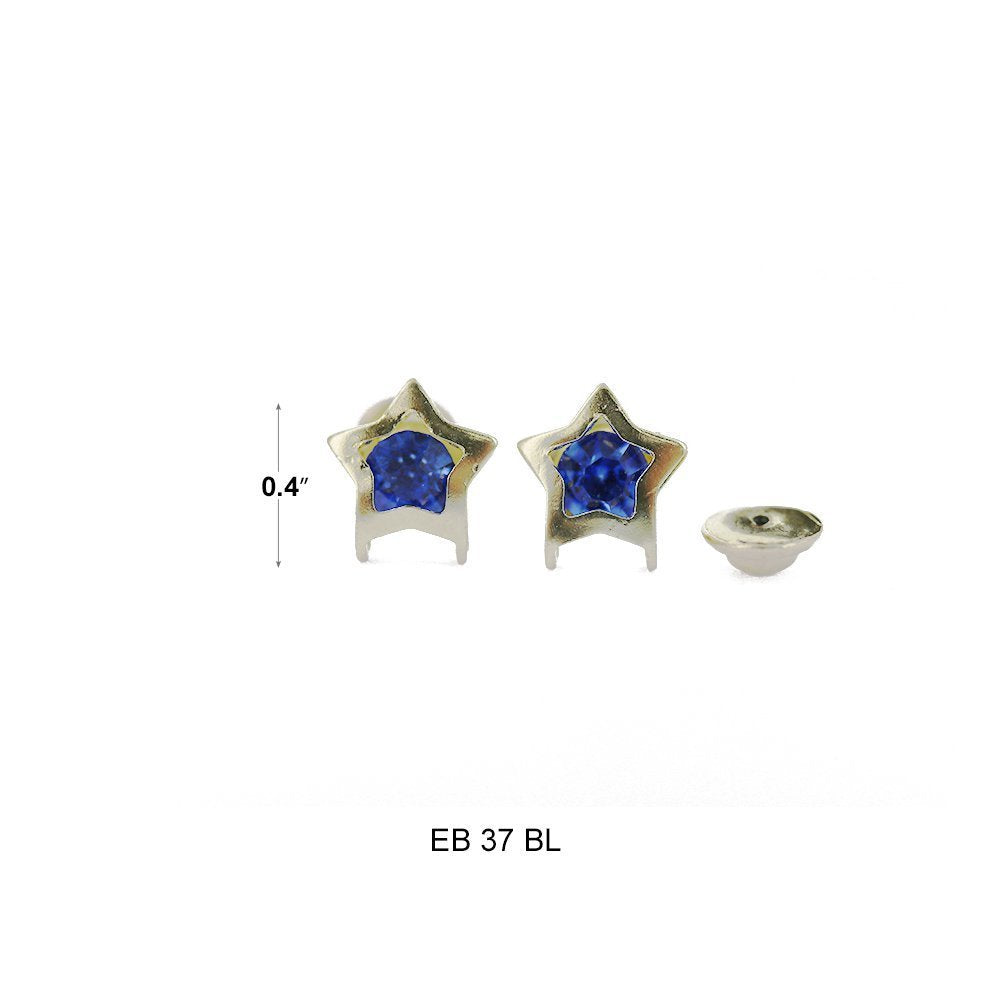 Pendientes Estrella EB 37 BL