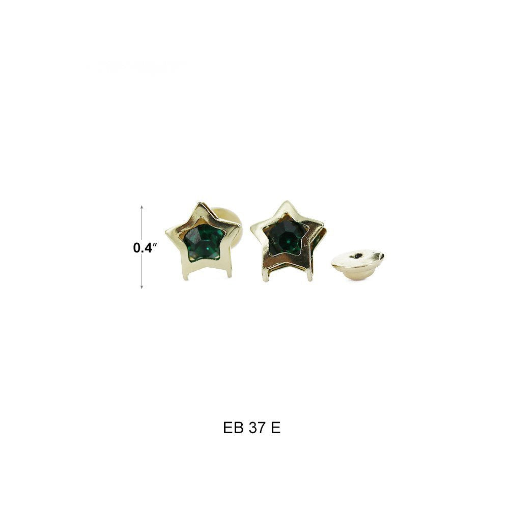 Star Stud Earrings EB 37 E