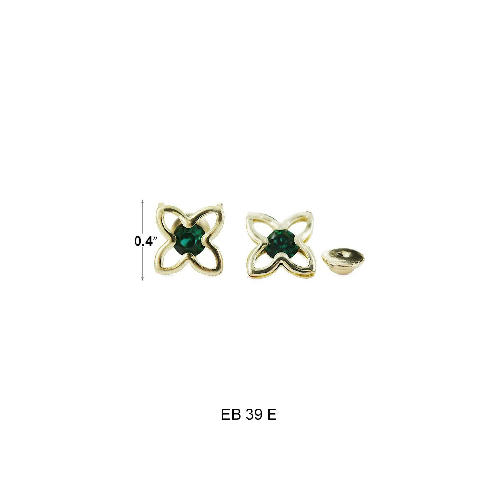 Flower Stud Earrings EB 39 E