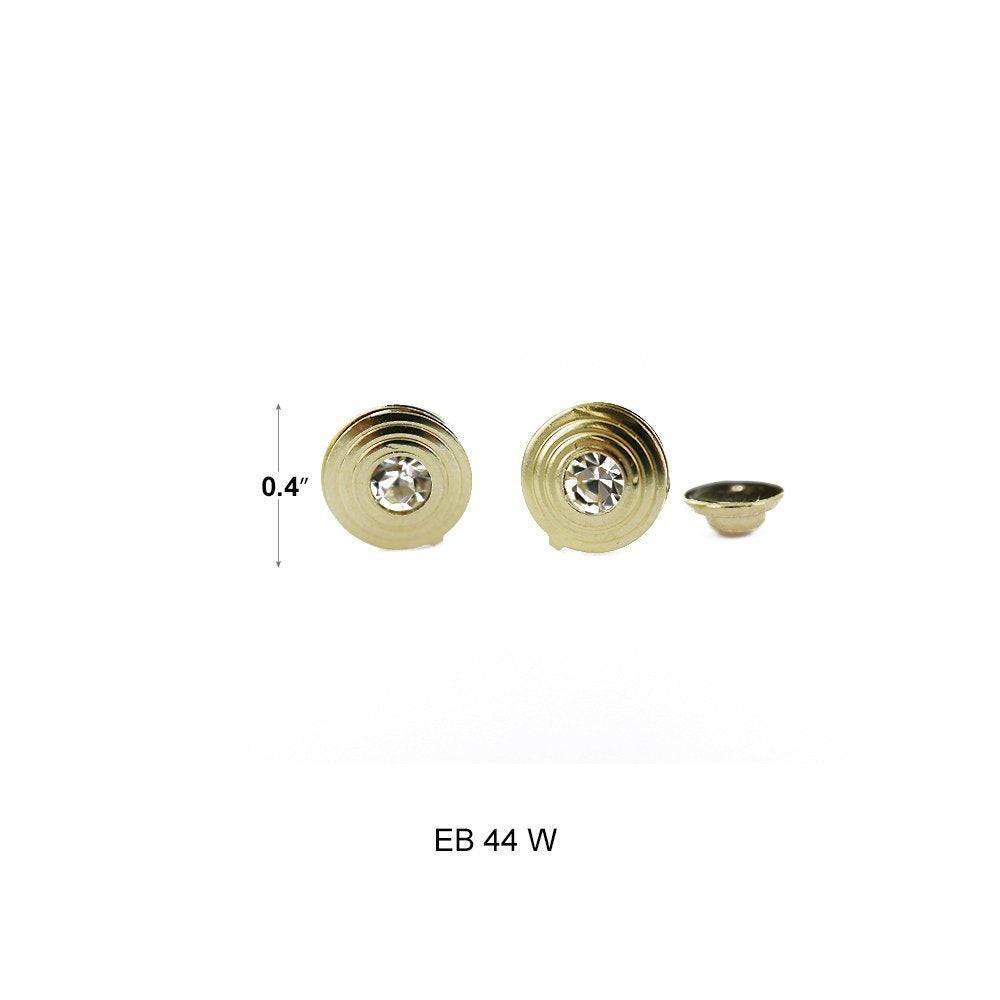 Circle Stud Earrings EB 44 W