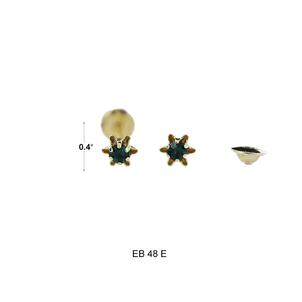 Star Stud Earrings EB 48 E