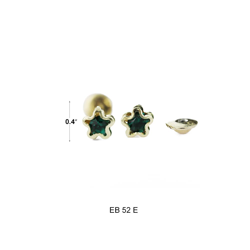 Star Stud Earrings EB 52 E