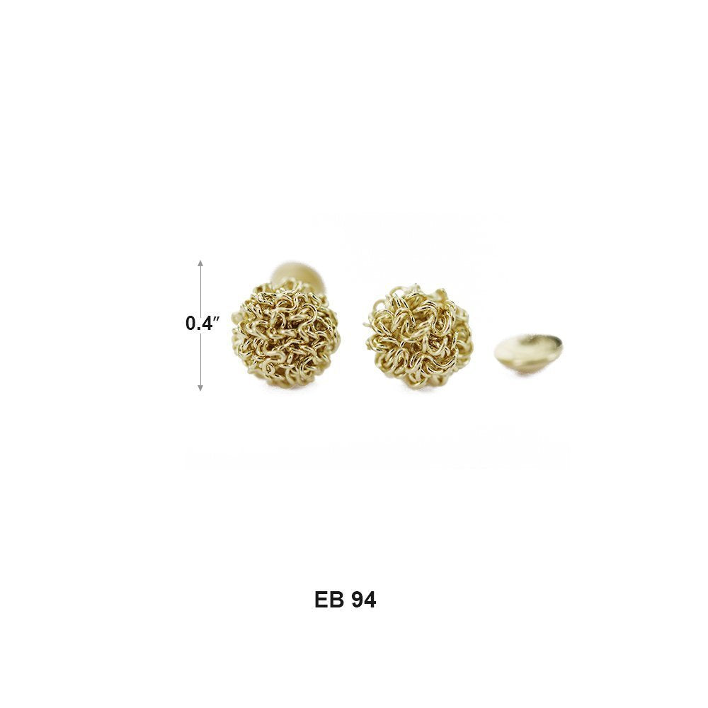 8 MM Bead Stud Earrings EB 94