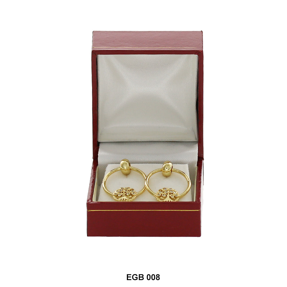 Border Design Earring Box EGB 008