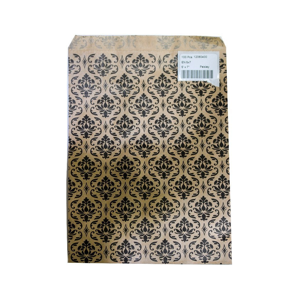 Paper Bag EN 5x7 Paisley