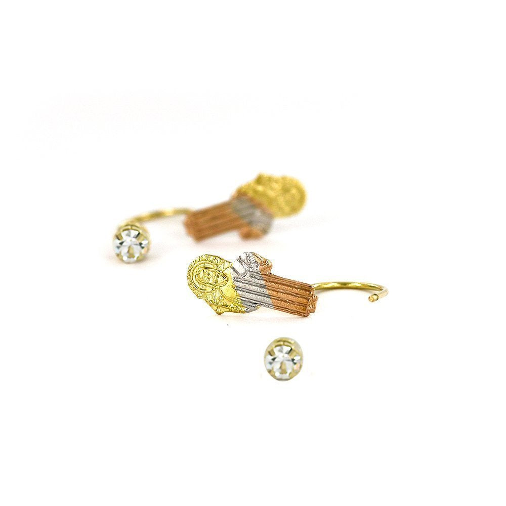 16 MM San Benito Telephone Earrings ET 10B