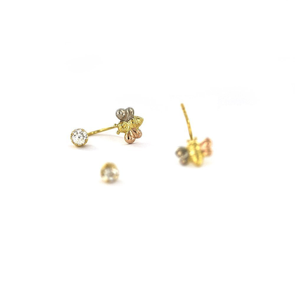 Pendientes Teléfono Abeja 8 MM ET 143 W