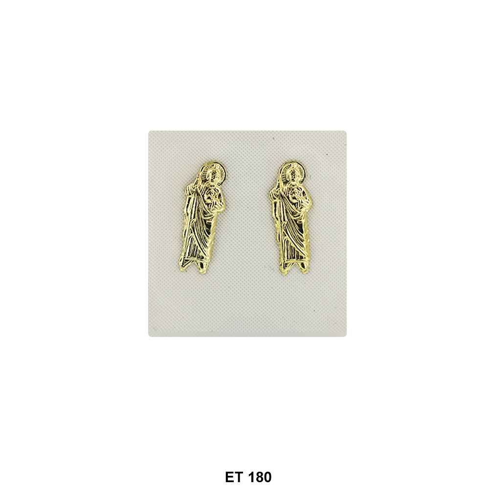 San Judas Stud Earrings ET 180