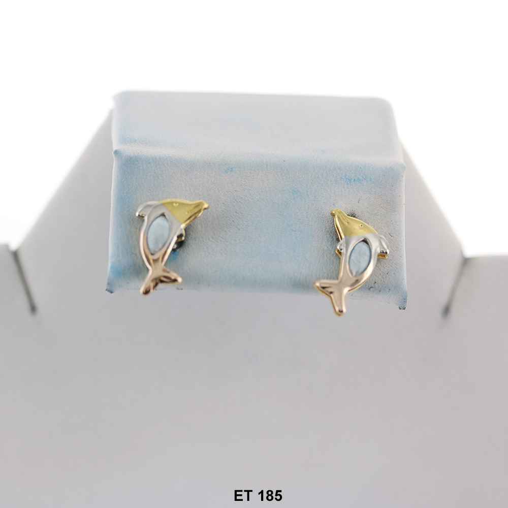 Dolphin Stud Earrings ET 185