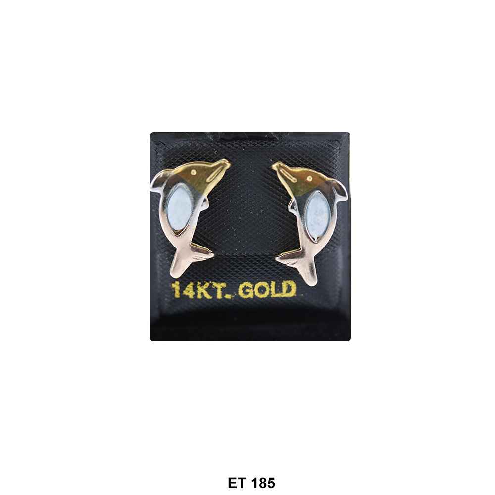 Dolphin Stud Earrings ET 185