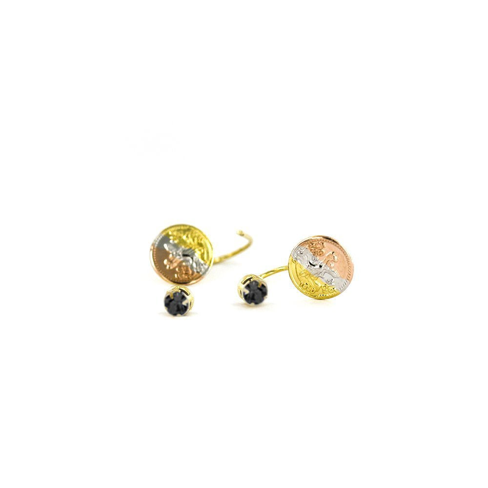 10 MM Centinario Telephone Earrings ET 18A