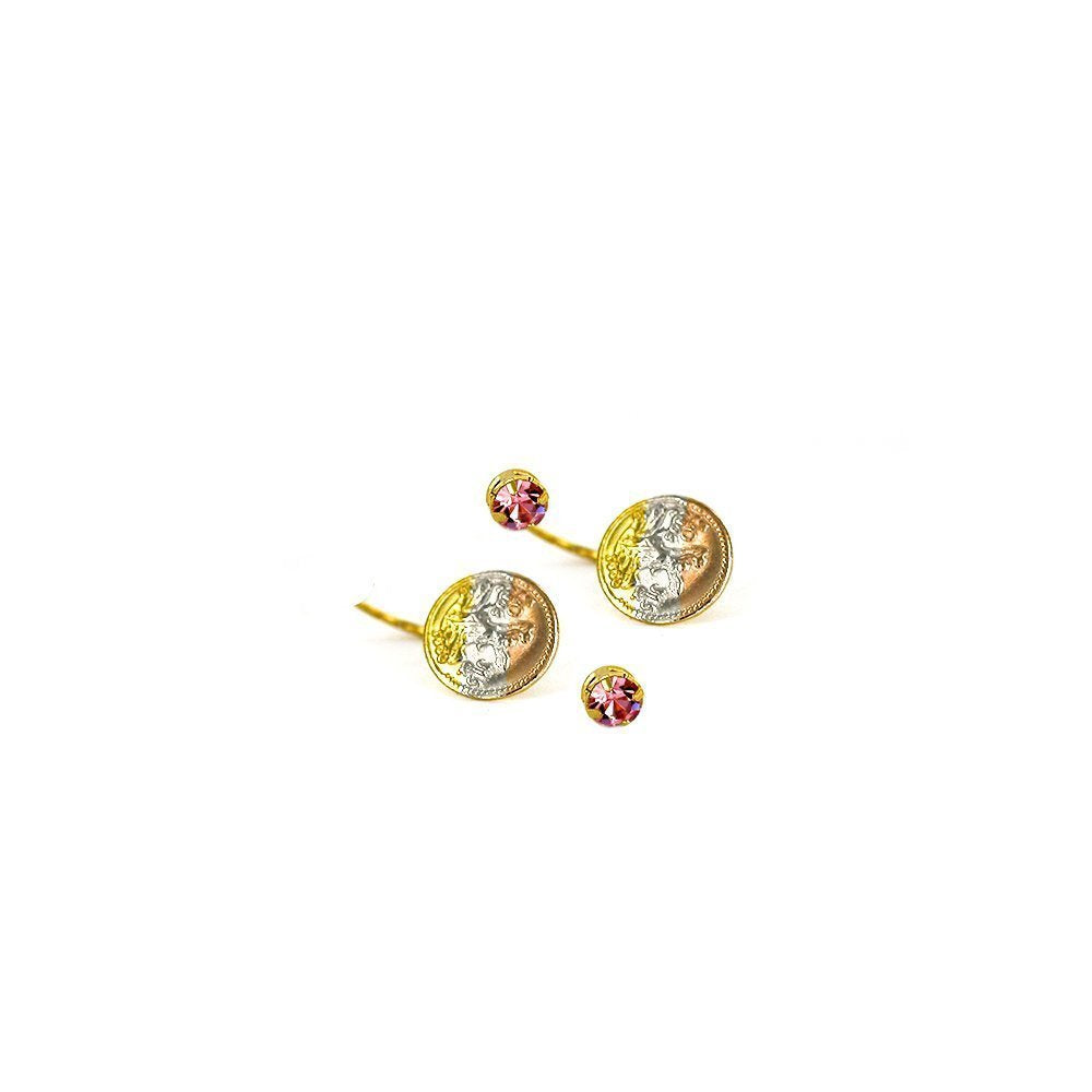 10 MM Centinario Telephone Earrings ET 18B