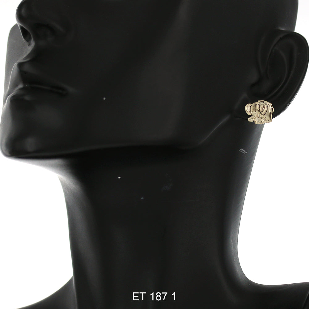 Elephant Stud Earrings ET 187