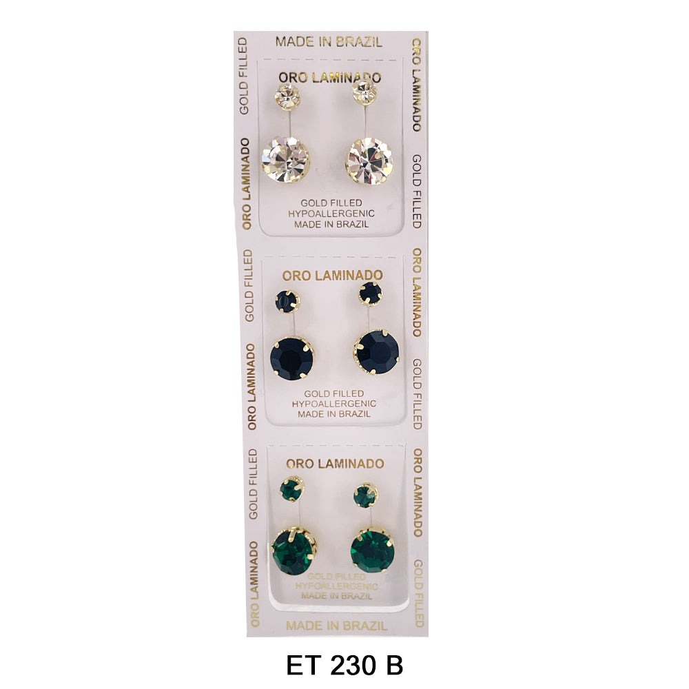 Stones Telephone Earrings ET 230 B