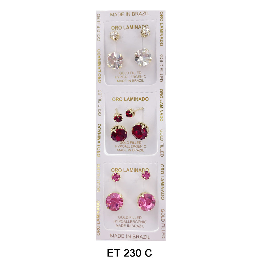 Stones Telephone Earrings ET 230 C