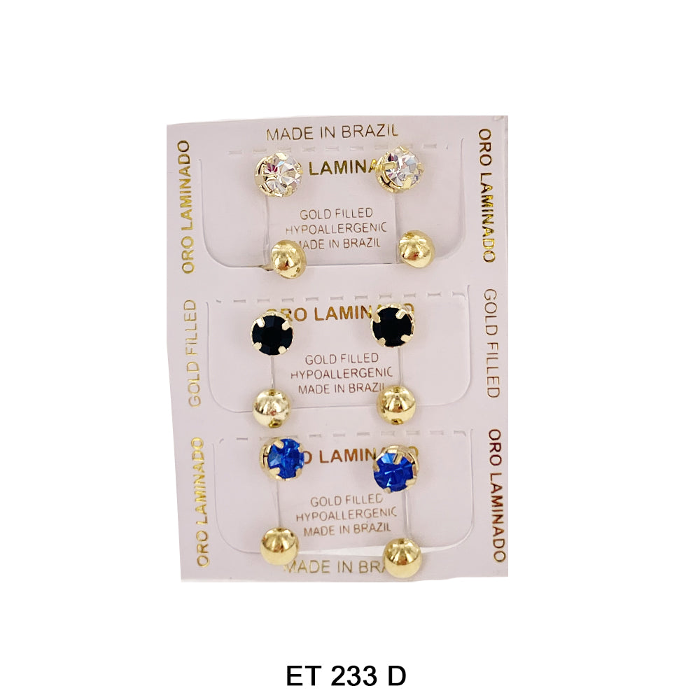 Stones Telephone Earrings ET 233 D