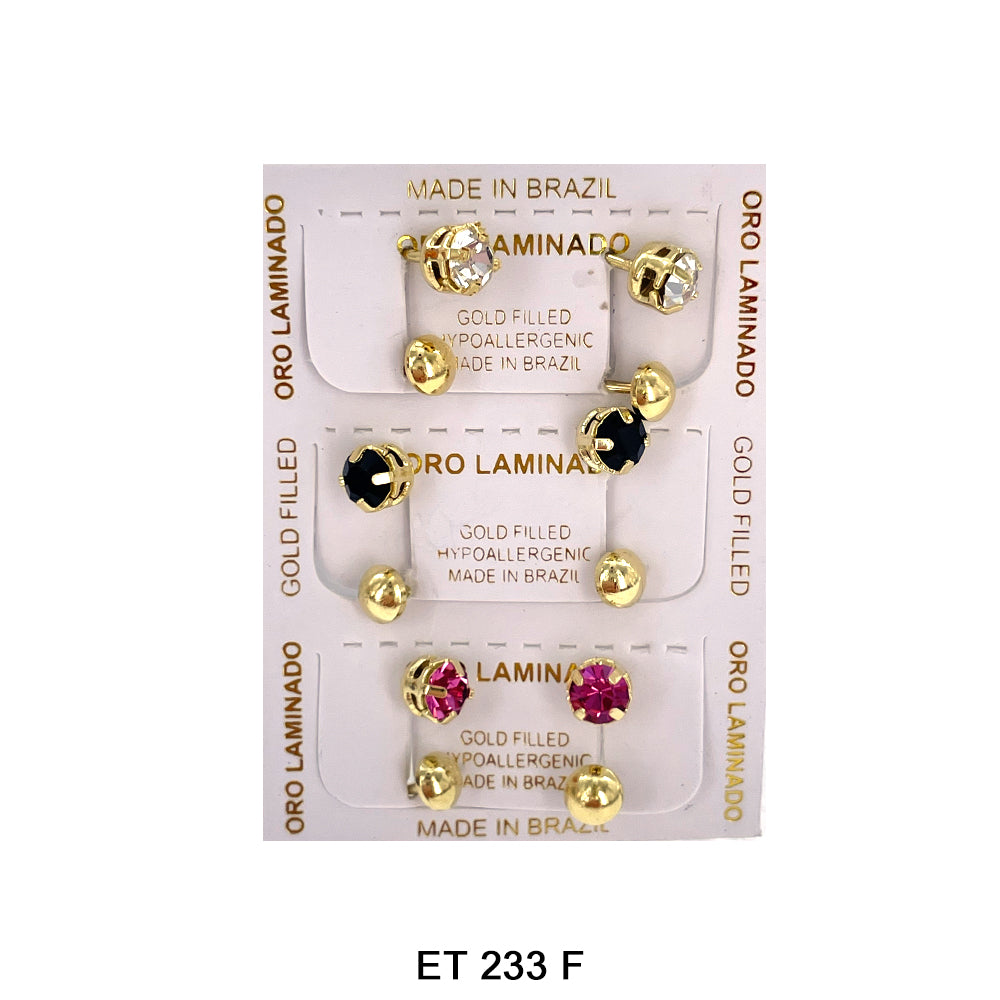 Stones Telephone Earrings ET 233 F