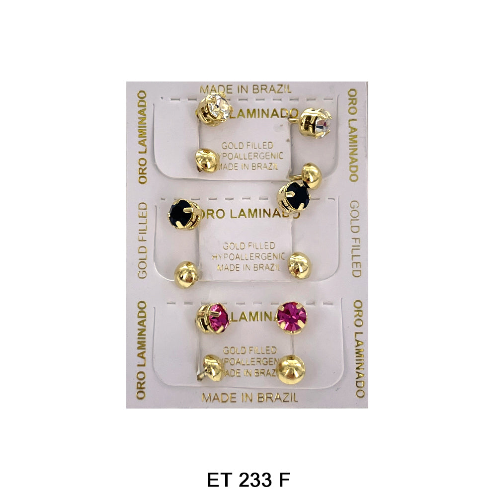 Stones Telephone Earrings ET 233 F