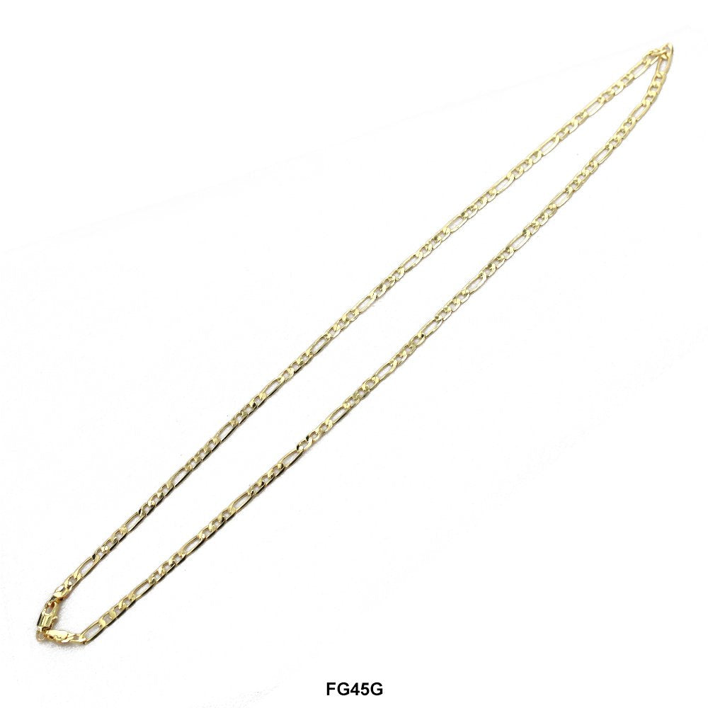 4.5 MM Figaro Chain FG45G 22"