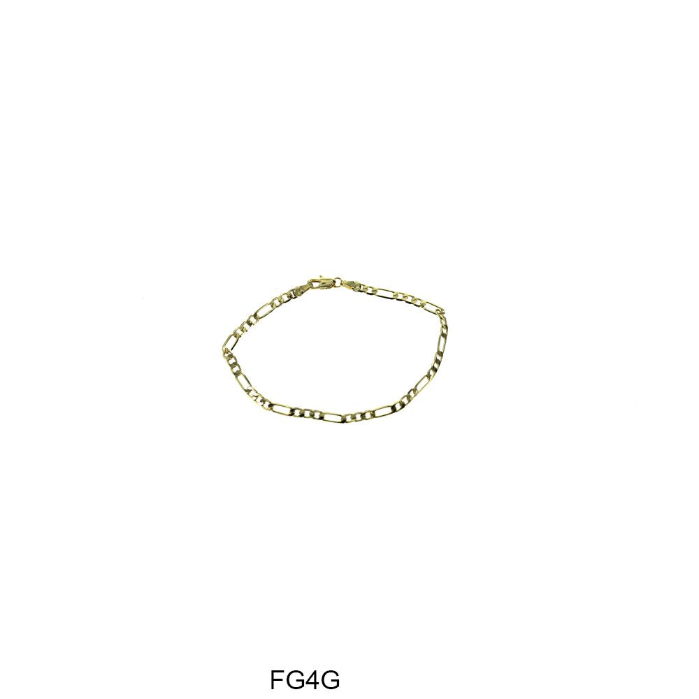 Brazalete Figaro de 4 MM FG4G 8"