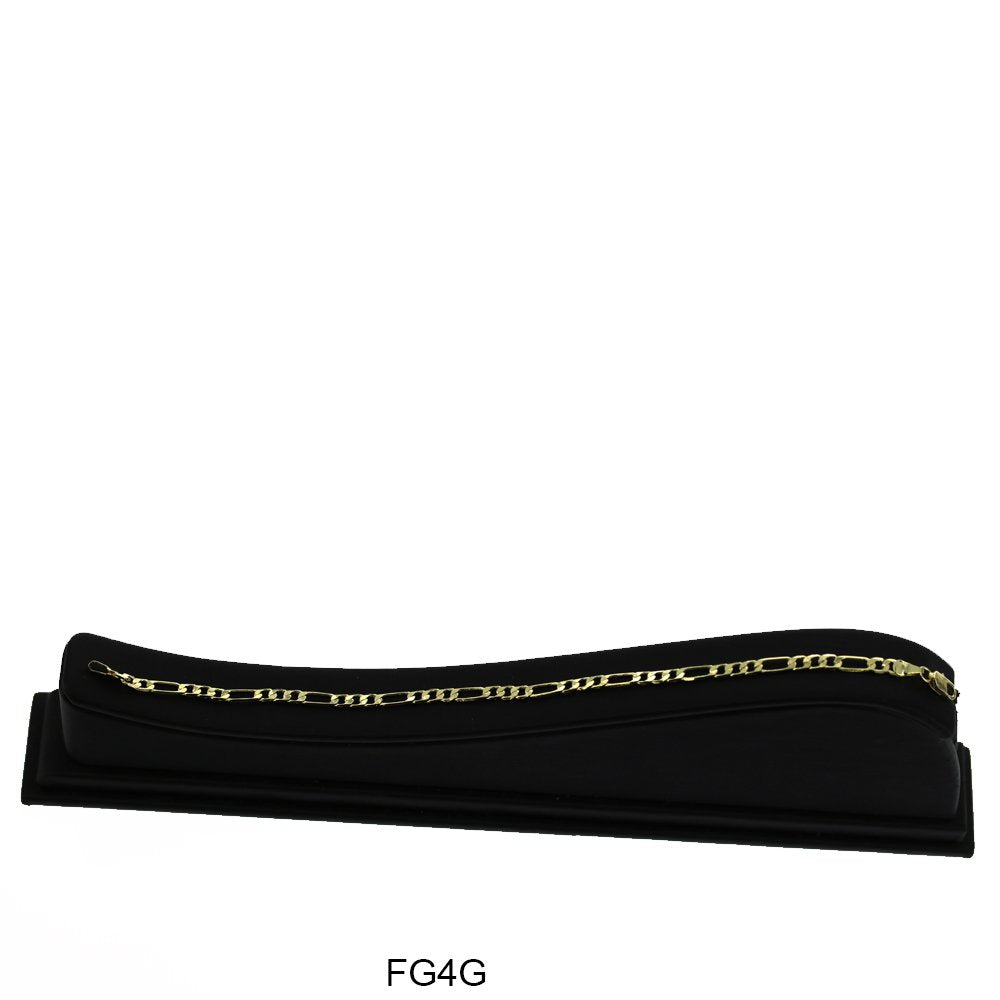 Brazalete Figaro de 4 MM FG4G 8"