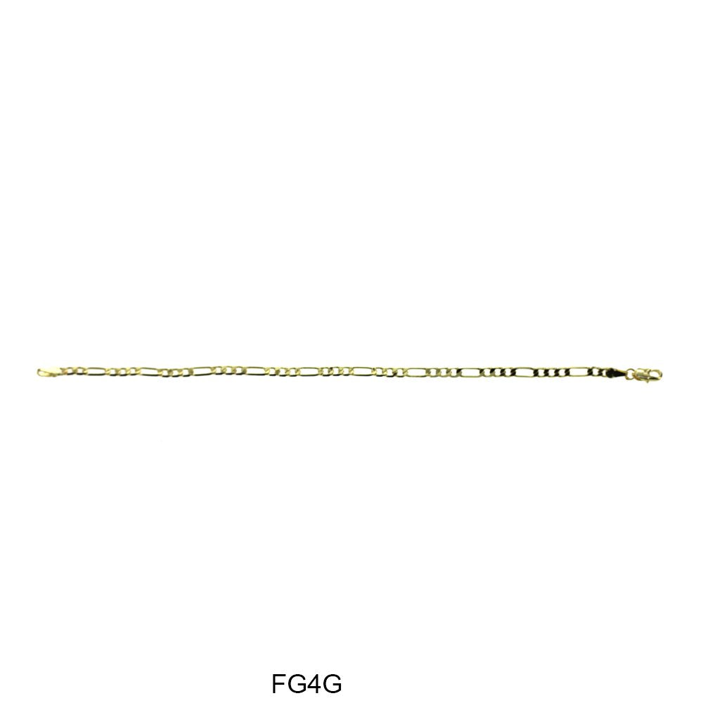 Brazalete Figaro de 4 MM FG4G 8"