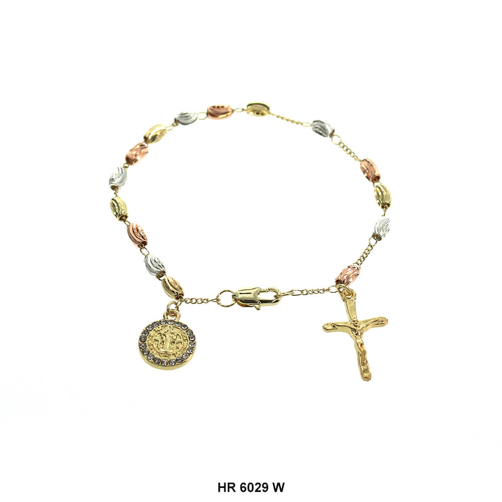 6 MM Hand Rosary San Benito HR 6029 W