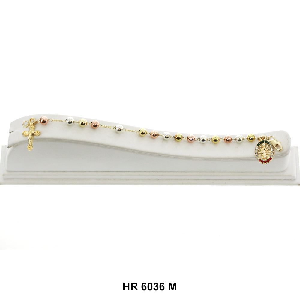 6 MM Hand Rosary San Judas HR 6036 M