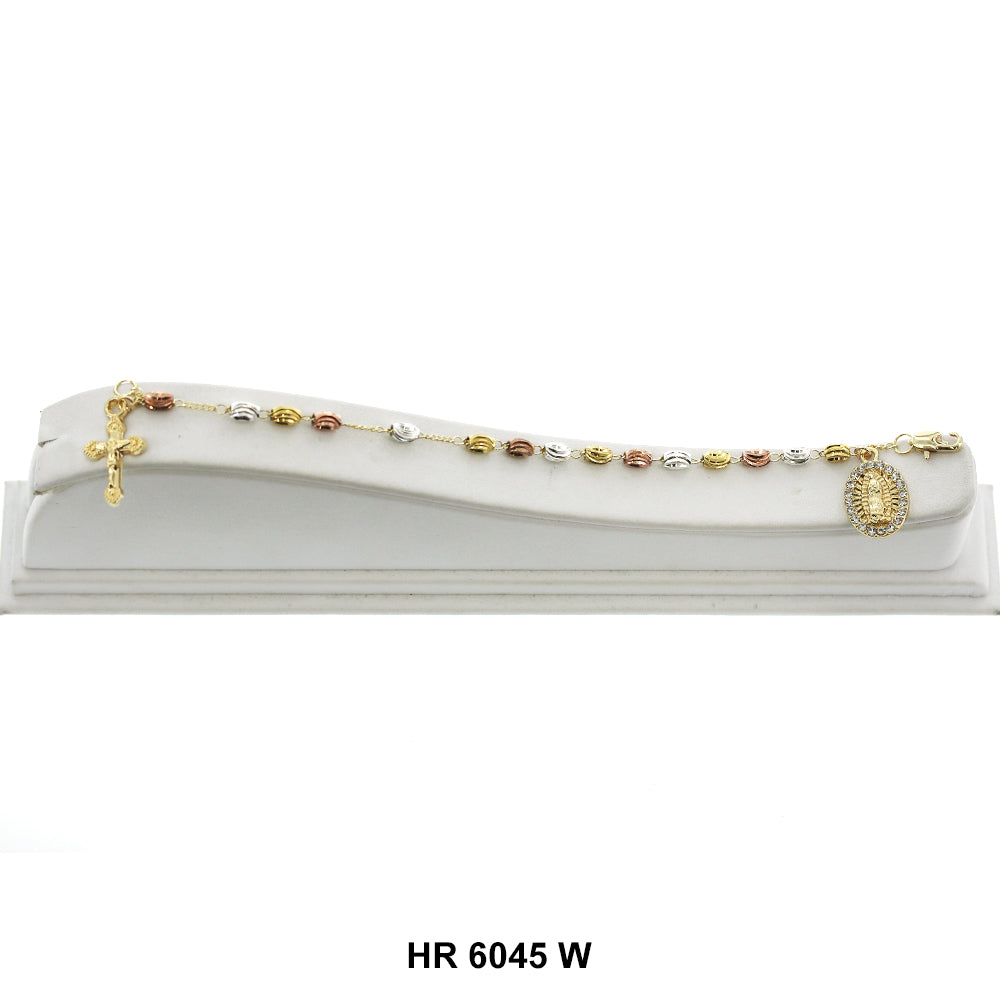 6 MM Hand Rosary Guadalupe HR 6045 W