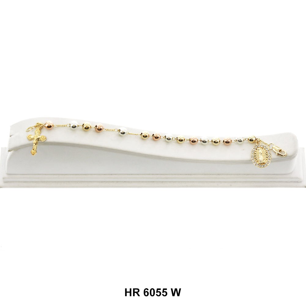 6 MM Hand Rosary Guadalupe HR 6055 W