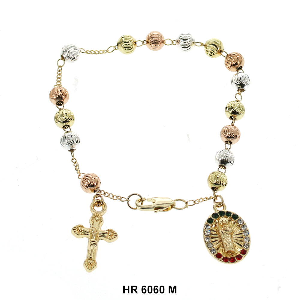 6 MM Hand Rosary San Judas HR 6060 M