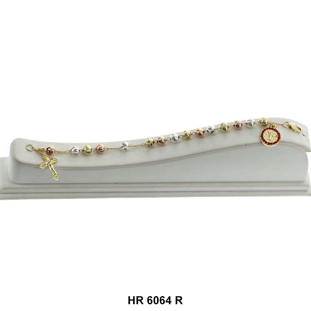 6 MM Hand Rosary San Benito HR 6064 R