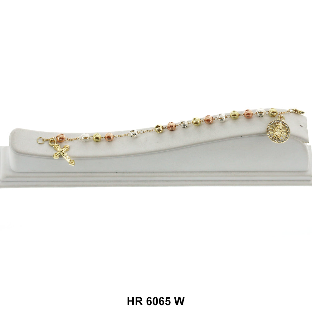 6 MM Hand Rosary Guadalupe HR 6065 W